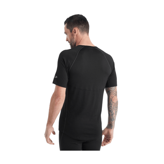 ICEBREAKER - SOUS-COUCHE MANCHES COURTES 150 ZONE COL ROND FEMME