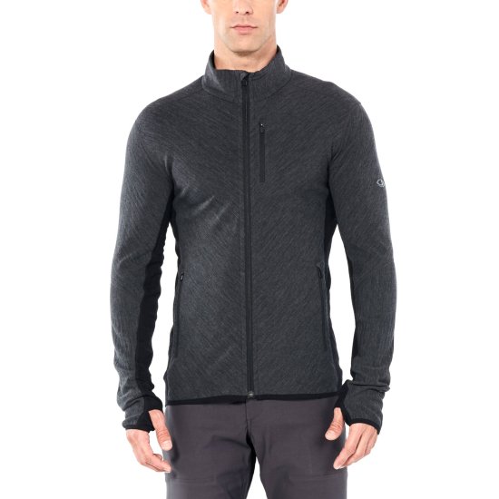 ICEBREAKER - VESTE DESCENDER ZIP HOMME