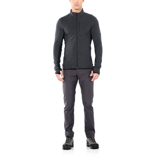 ICEBREAKER - VESTE DESCENDER ZIP HOMME