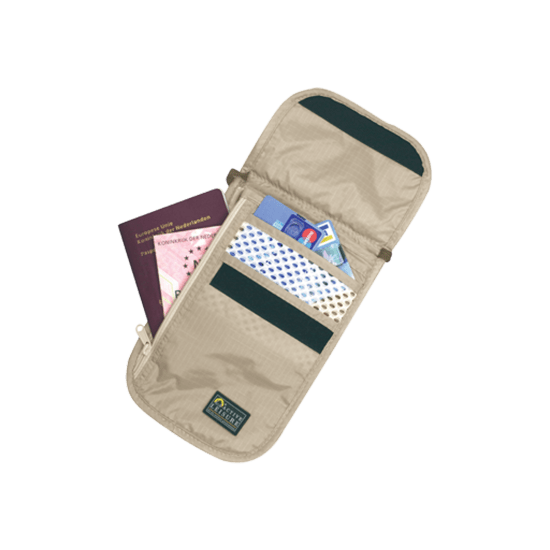 TRAVELSAFE - POCHE TOUR DE COU CHECKOUT
