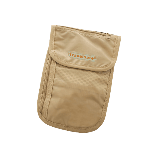 TRAVELSAFE - POCHE TOUR DE COU CHECKOUT