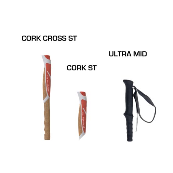 TSL - BÂTONS DE TRAIL C4 CORK CROSS