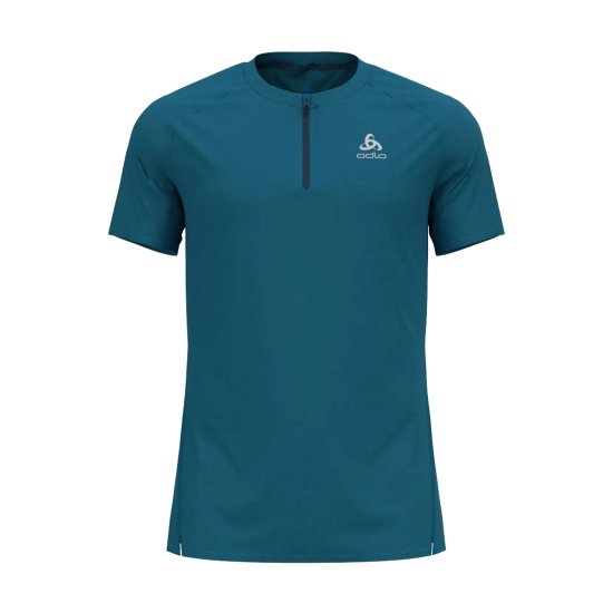 ODLO - T-SHIRT MANICHE CORTE X-ALP 1/2 ZIP UOMO