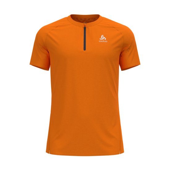 ODLO - T-SHIRT MANCHES COURTES X-ALP 1/2 ZIP HOMME