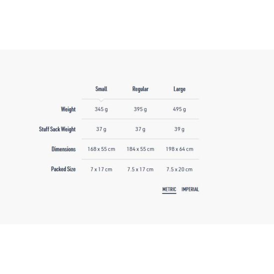 SEA TO SUMMIT - MATELAS ULTRALIGHT JAUNE