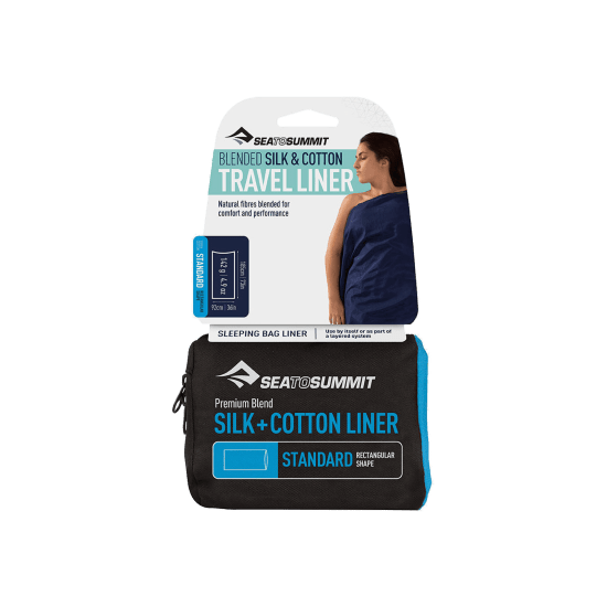 SEA TO SUMMIT - DRAP DE SAC SOIE ET COTON RECTANGLE STANDARD