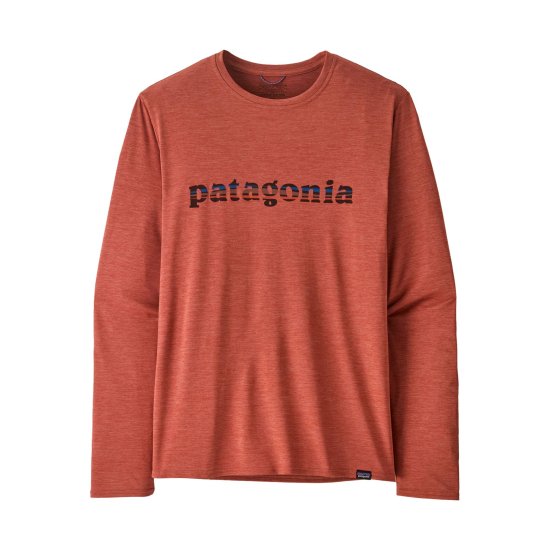PATAGONIA - T-SHIRT MANCHES LONGUES CAP COOL DAILY GRAPHIC MONTAGNE HOMME
