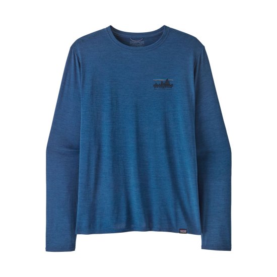 PATAGONIA - T-SHIRT MANCHES LONGUES CAP COOL DAILY GRAPHIC MONTAGNE HOMME