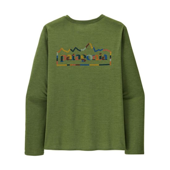 PATAGONIA - T-SHIRT MANCHES LONGUES CAP COOL DAILY GRAPHIC MONTAGNE HOMME