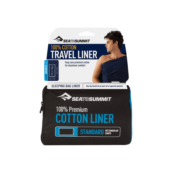 SEA TO SUMMIT - DRAP DE SAC COTON RECTANGULAIRE