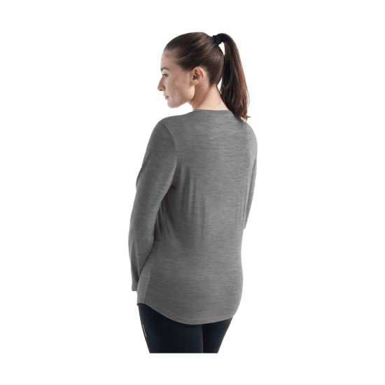 ICEBREAKER - T-SHIRT MERINO MANCHES LONGUES SPHERE II FEMME