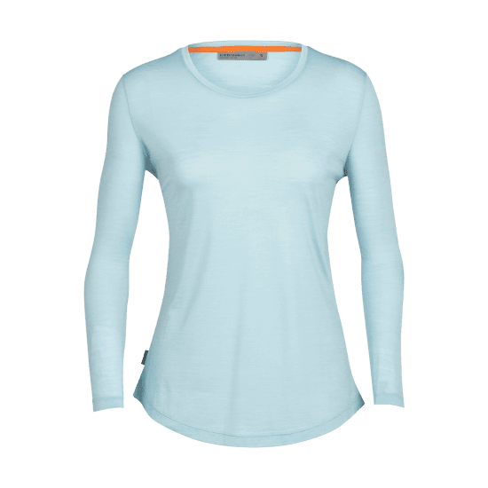 ICEBREAKER - T-SHIRT MERINO MANICHE LUNGHE SPHERE II DONNA