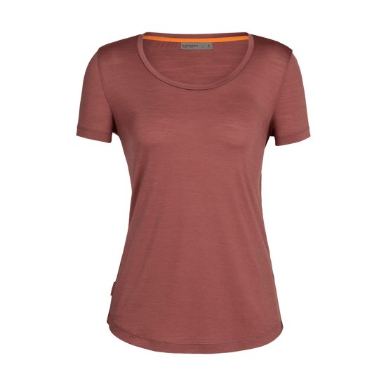 ICEBREAKER - T-SHIRT MERINO SPHERE SCOOP DONNA