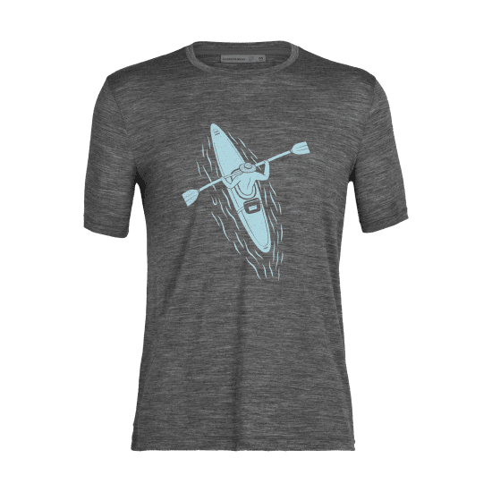 ICEBREAKER - T-SHIRT MERINO TECH LITE II PADDLE LINES HOMME