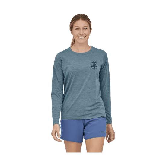 PATAGONIA - T-SHIRT MANCHES LONGUES CAP COOL DAILY GRAPHIC FEMME