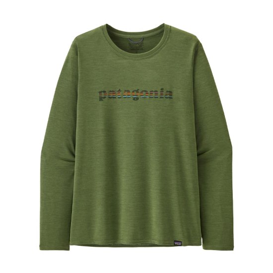 PATAGONIA - T-SHIRT MANCHES LONGUES CAP COOL DAILY GRAPHIC FEMME