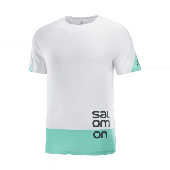 SALOMON - T SHIRT CROSS RUN GRAPHIC HOMME