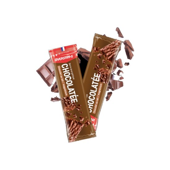 OVERSTIMS - BARRE ENERGETIQUE CHOCOLAT BLANC - CRANBERRIES
