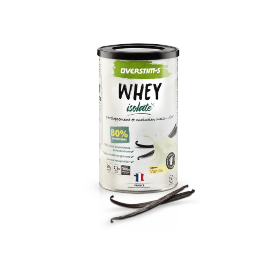 OVERSTIMS - BOISSON DE RECUPERATION WHEY ISOLATE PROTEINES
