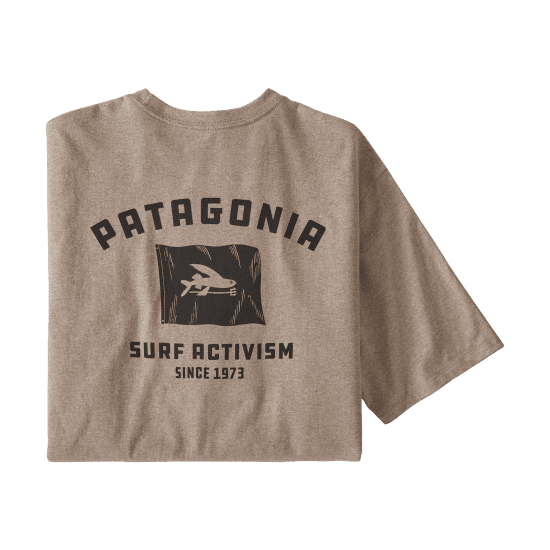 PATAGONIA - T-SHIRT FLY THE FLAG RESPONSIBILI HOMME