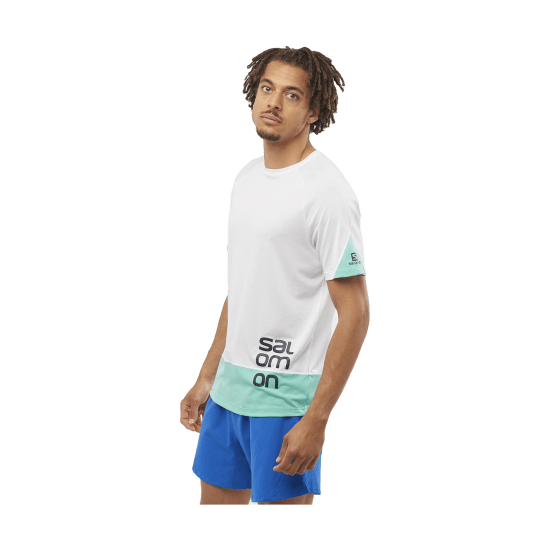 SALOMON - T-SHIRT CROSS RUN GRAPHIC HOMME