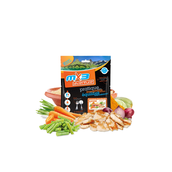 MX3 - COUSCOUS POULET BIO LYOPHILISE