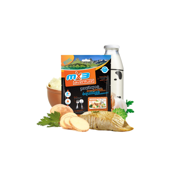 MX3 - PARMENTIER DI PESCE LIOFILIZZATO