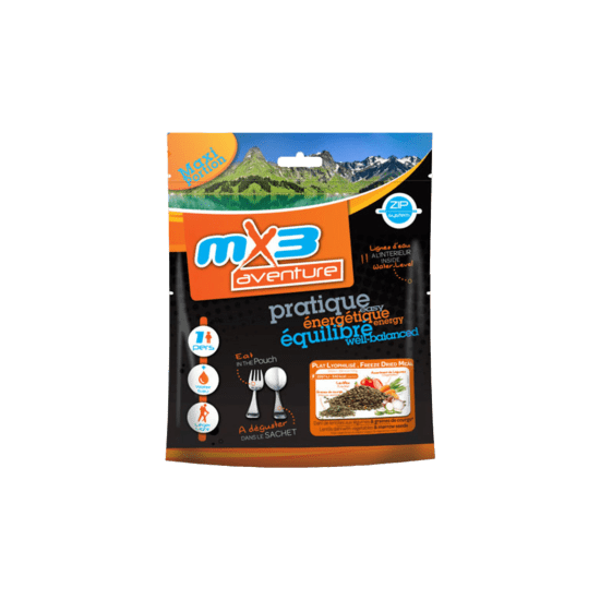 MX3 - DAHL DE LENTILLES AUX LEGUMES ET GRAINES DE COURGE LYOPHILISE