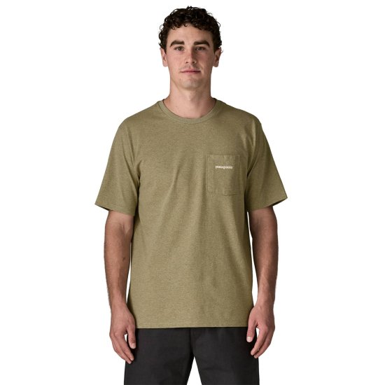 PATAGONIA - T-Shirt Boardshort Logo Pocket uomo