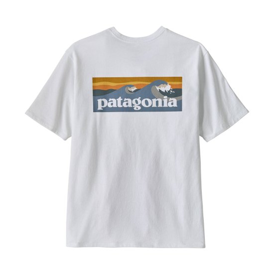 PATAGONIA - T-Shirt Boardshort Logo Pocket uomo