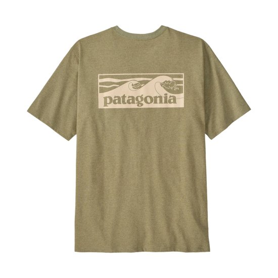 PATAGONIA - T-Shirt Boardshort Logo Pocket uomo