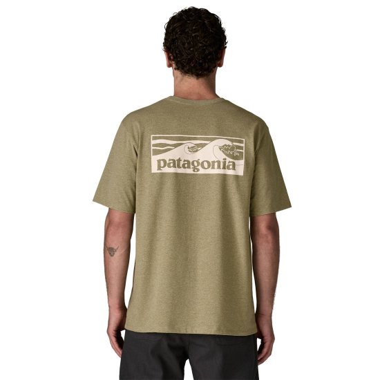 PATAGONIA - T-Shirt Boardshort Logo Pocket uomo