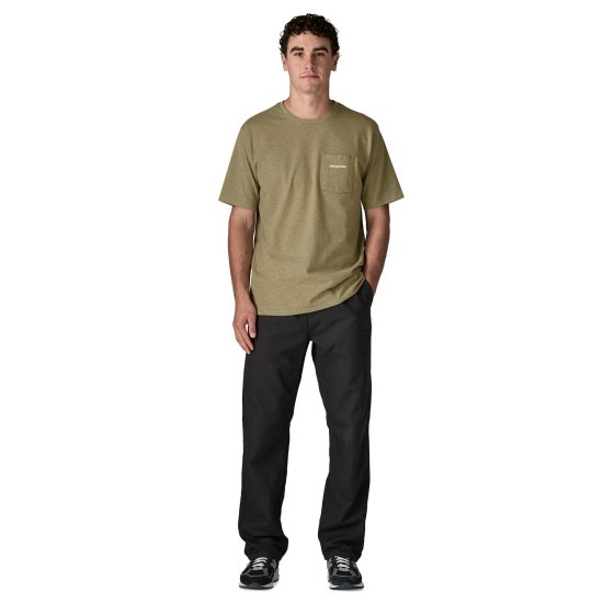 PATAGONIA - T-Shirt Boardshort Logo Pocket uomo