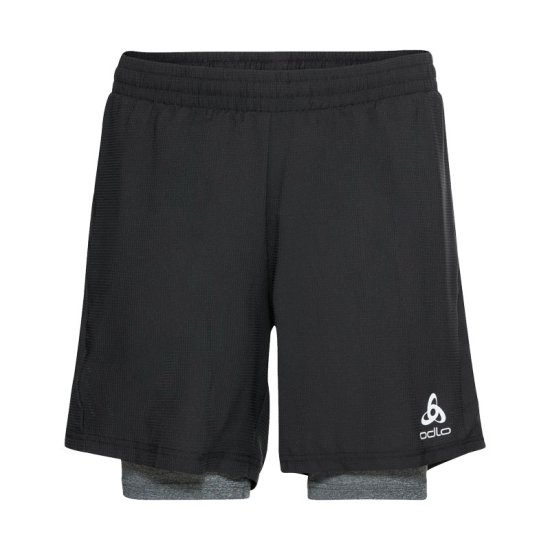 ODLO - SHORT 2 EN 1 RUN EASY 7 IN HOMME