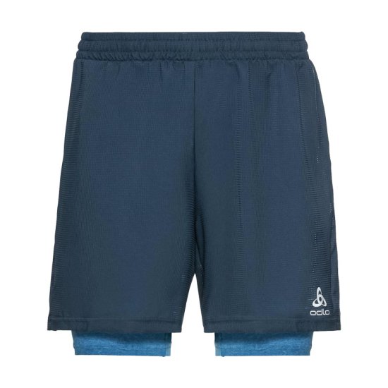 ODLO - SHORT 2 EN 1 RUN EASY 7 IN HOMME