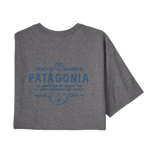 PATAGONIA - T-SHIRT FORGE MARK RESPONSIBILI-TEE HOMME