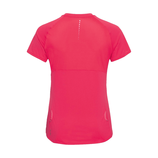 ODLO - T-SHIRT COL ROND MANCHES COURTES 1/2 ZIP FEMME