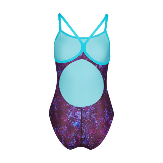 ARENA - MAILLOT DE BAIN MOUNTAINS TEXTURE LIGHT DROP BACK FEMME