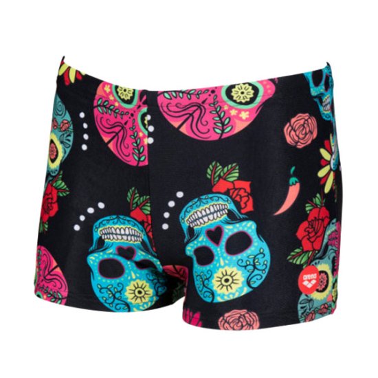 ARENA - MAILLOT DE BAIN CRAZY SKULLS CARNIVAL JR GARCON