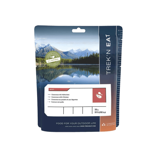 TREK N EAT - REPAS LYOPHILISÉ - COUSCOUS AU POULET ET AUX LÉGUMES