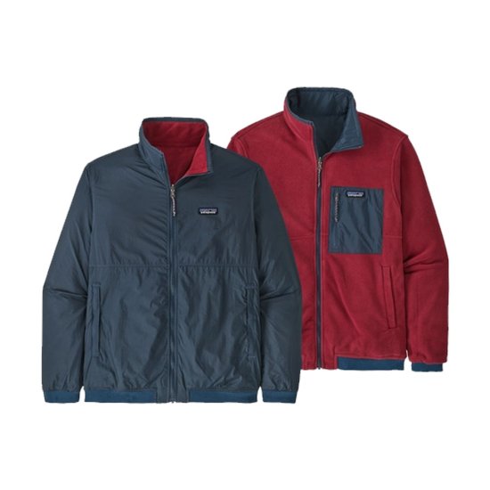 PATAGONIA - VESTE REVERSIBLE SHELLED MICRODINI HOMME