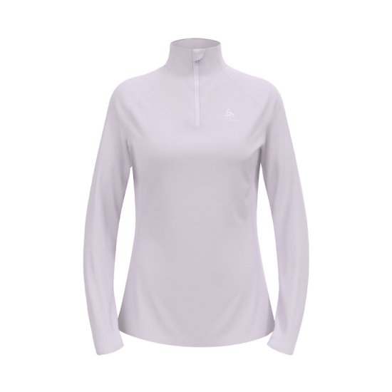 ODLO - SOUS-COUCHE 1/2 ZIP ESSENTIAL CERAMIWARM FEMME