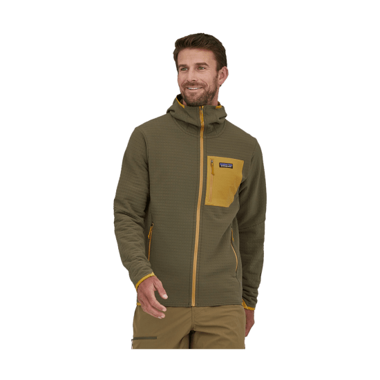 PATAGONIA - POLAIRE R2 TECHFACE CAPUCHE HOMME