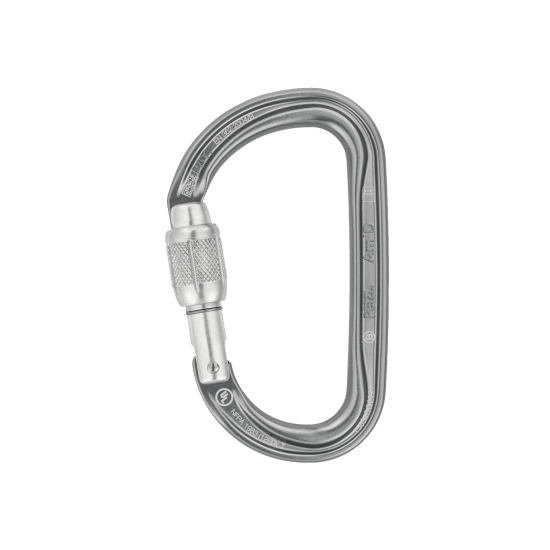 PETZL - MOUSQUETON AM'D SCREW LOCK