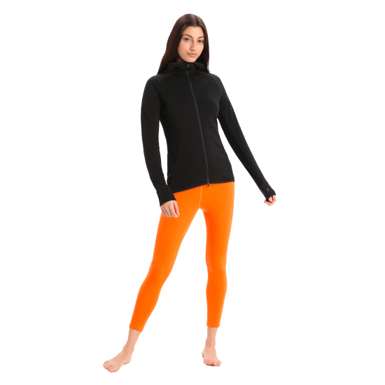 ICEBREAKER - POLAIRE MERINO ZONEKNIT CAPUCHE FEMME