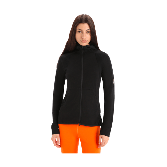 ICEBREAKER - POLAIRE MERINO ZONEKNIT CAPUCHE FEMME