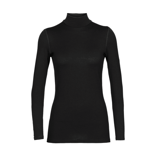 ICEBREAKER - SOUS-COUCHE MERINO 260 TECH COL CHEMINEE FEMME