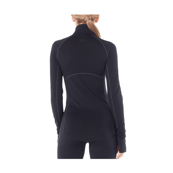 ICEBREAKER - SOUS-COUCHE MERINO 200 ZONE DEMI-ZIP FEMME