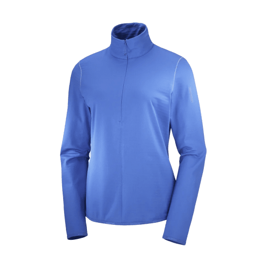 SALOMON - SECONDE COUCHE OUTRACK DEMI-ZIP MID FEMME