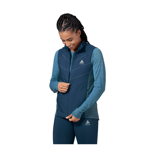 ODLO - GIACCA SENZA MANICHE RUN EASY S-THERMIC DONNA